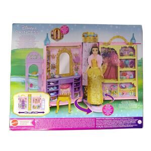 NIB Disney Princess Ready for The Ball Closet Playset